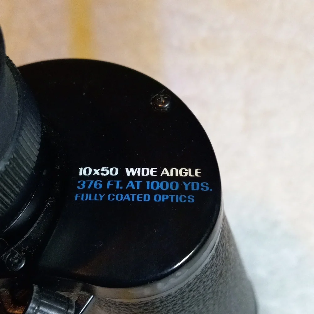 Vintage Bushnell sportsview fully coated optical binoculars Flat 1000yards